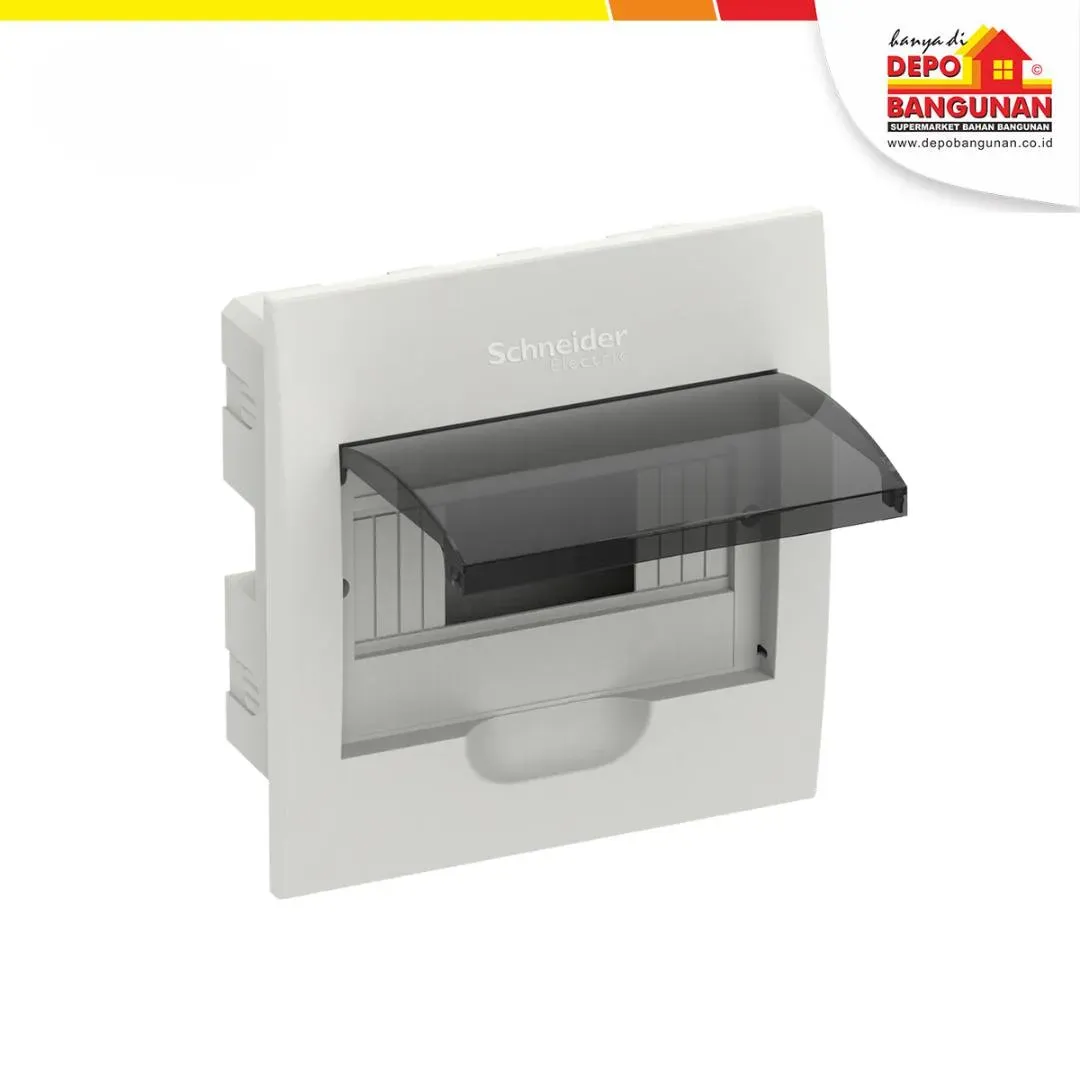 Box MCB Schneider Domae DOMH12108F Flush Mount 8 Modul Putih