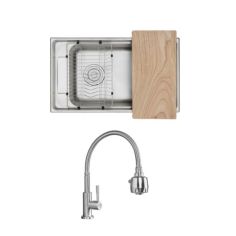 CGS Kitchen Sink Napoli + Kran Milan