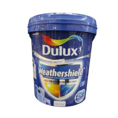 Dulux Weathershield Dual Shield A918-2290M Brilliant White 20LT
