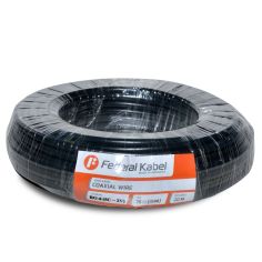 Federal Kabel Coaxial 5C-2V 75OHM 20M Black