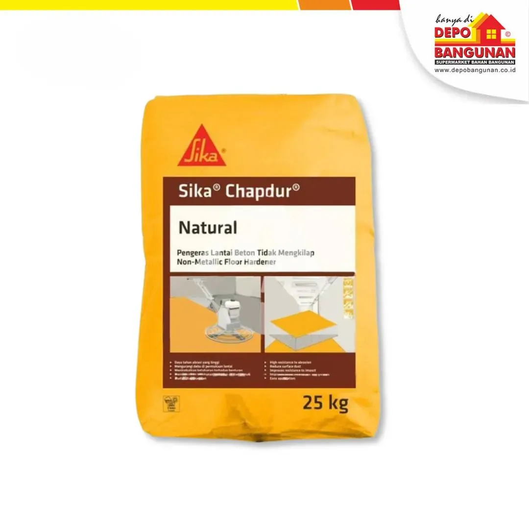 Penguat Lantai Beton Sika Chapdur Floor Hardener Abu-Abu 25kg di zona Semen & Material